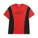 League Colourblock Tee - Molten Lava
