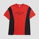 League Colourblock Tee - Molten Lava