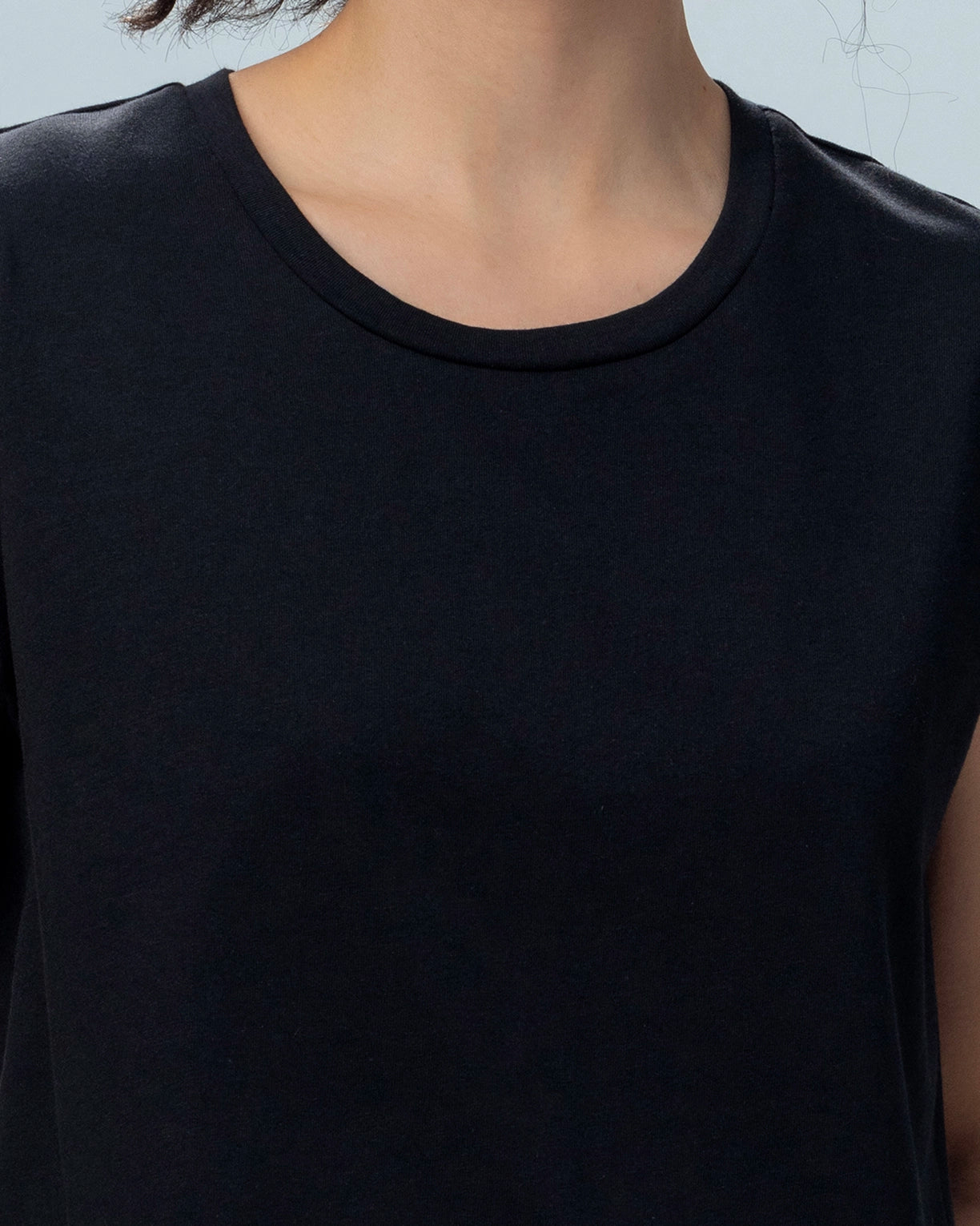 Street Play Asymmetric Tee - Black Beauty