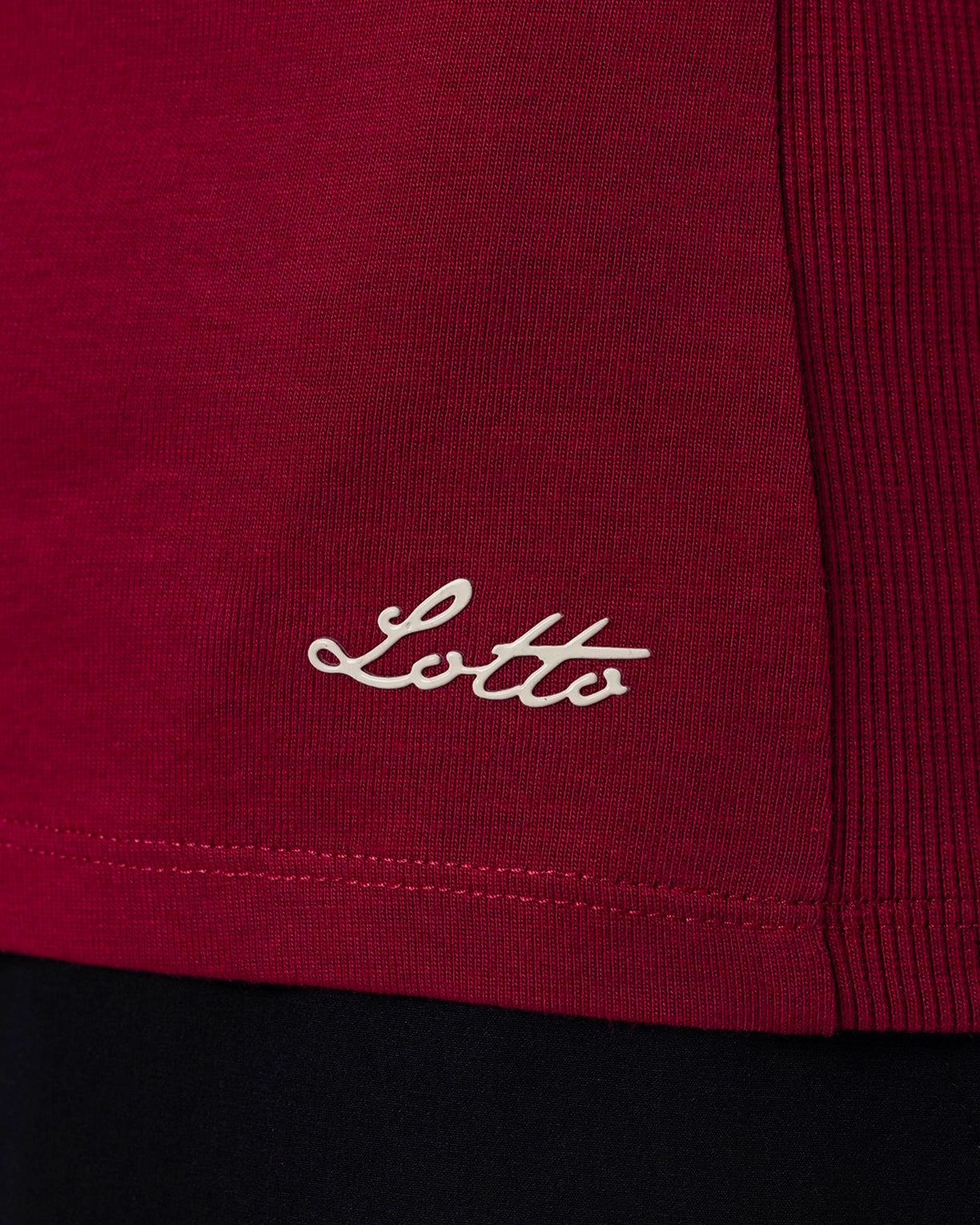 Street Play Rib Tee - Dark Pink