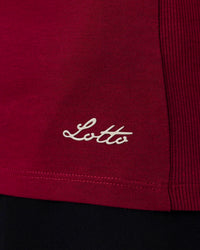Women Lotto Street Play Rib Tee - Dark Pink T-shirts 1
