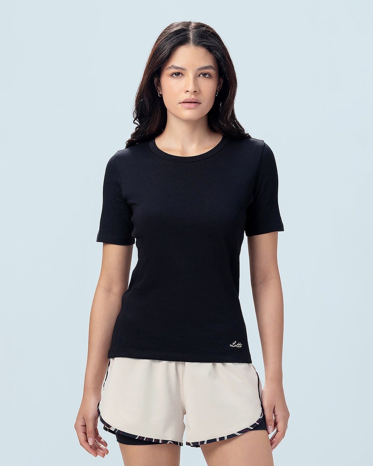 Street Play Rib Tee - Black