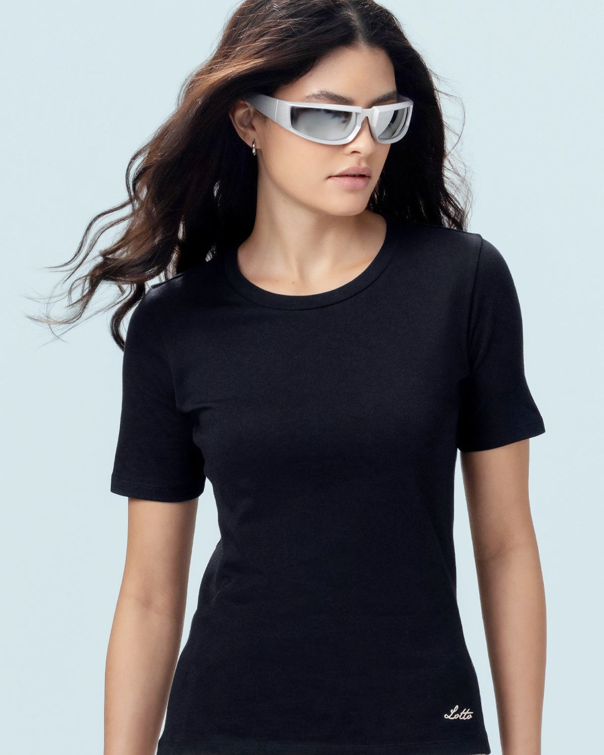 Street Play Rib Tee - Black