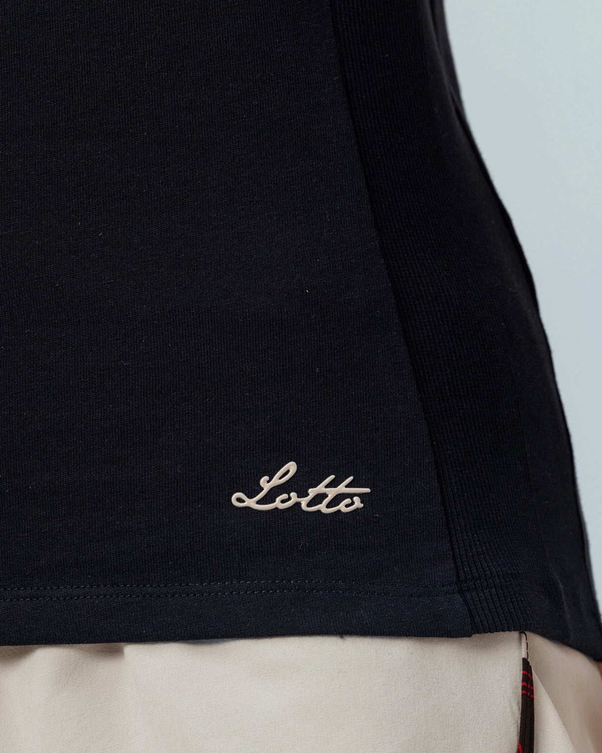 Street Play Rib Tee - Black