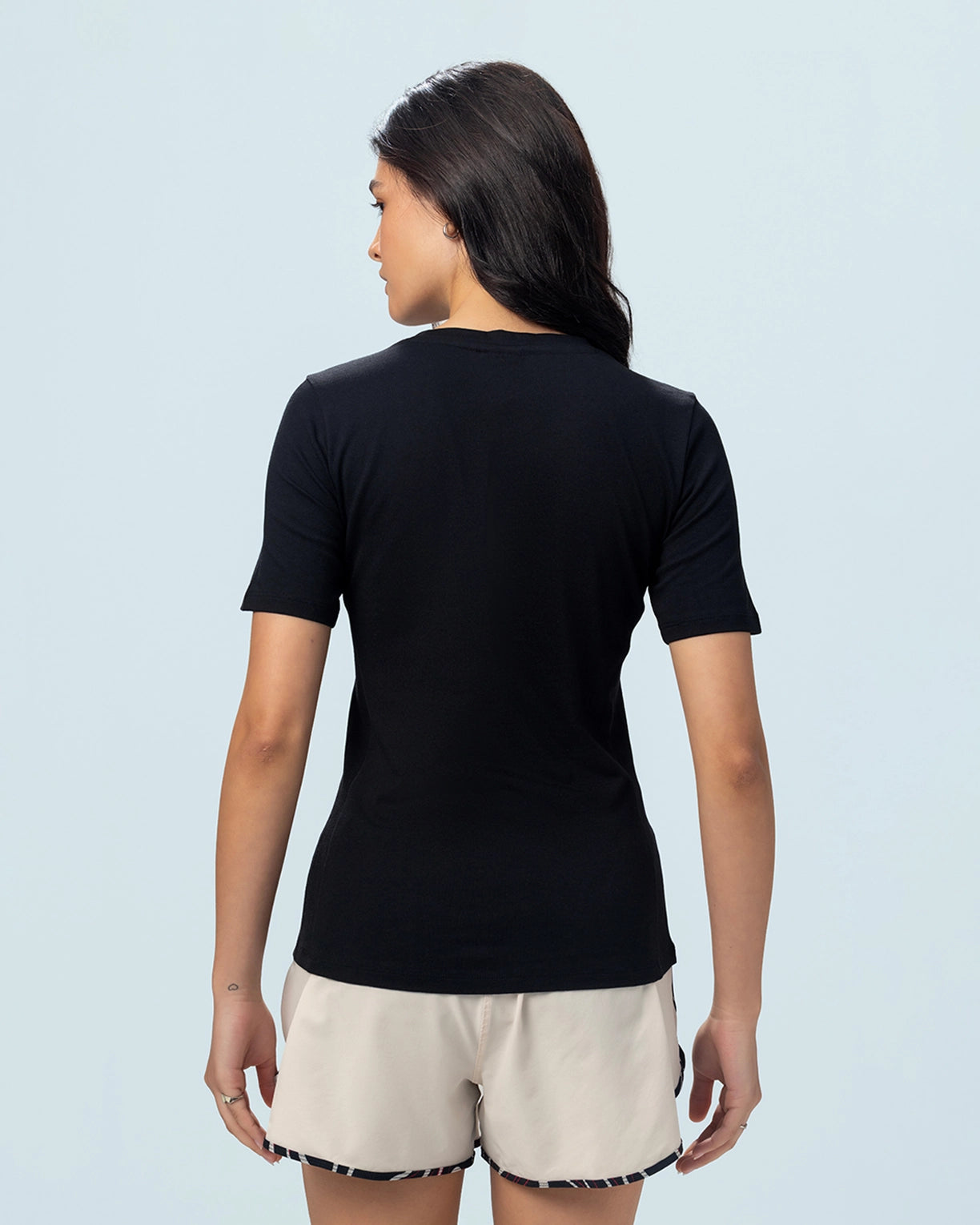 Street Play Rib Tee - Black