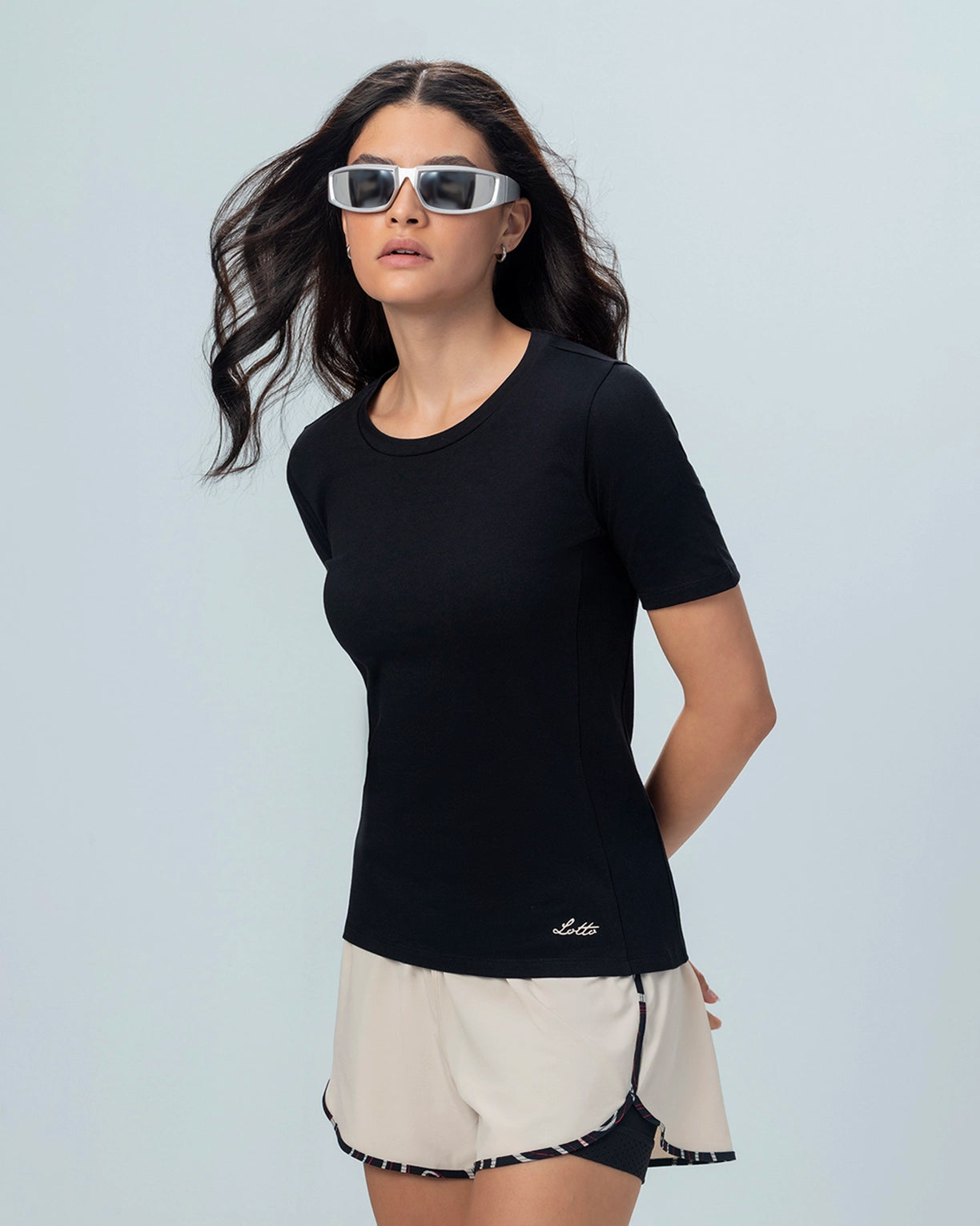 Street Play Rib Tee - Black