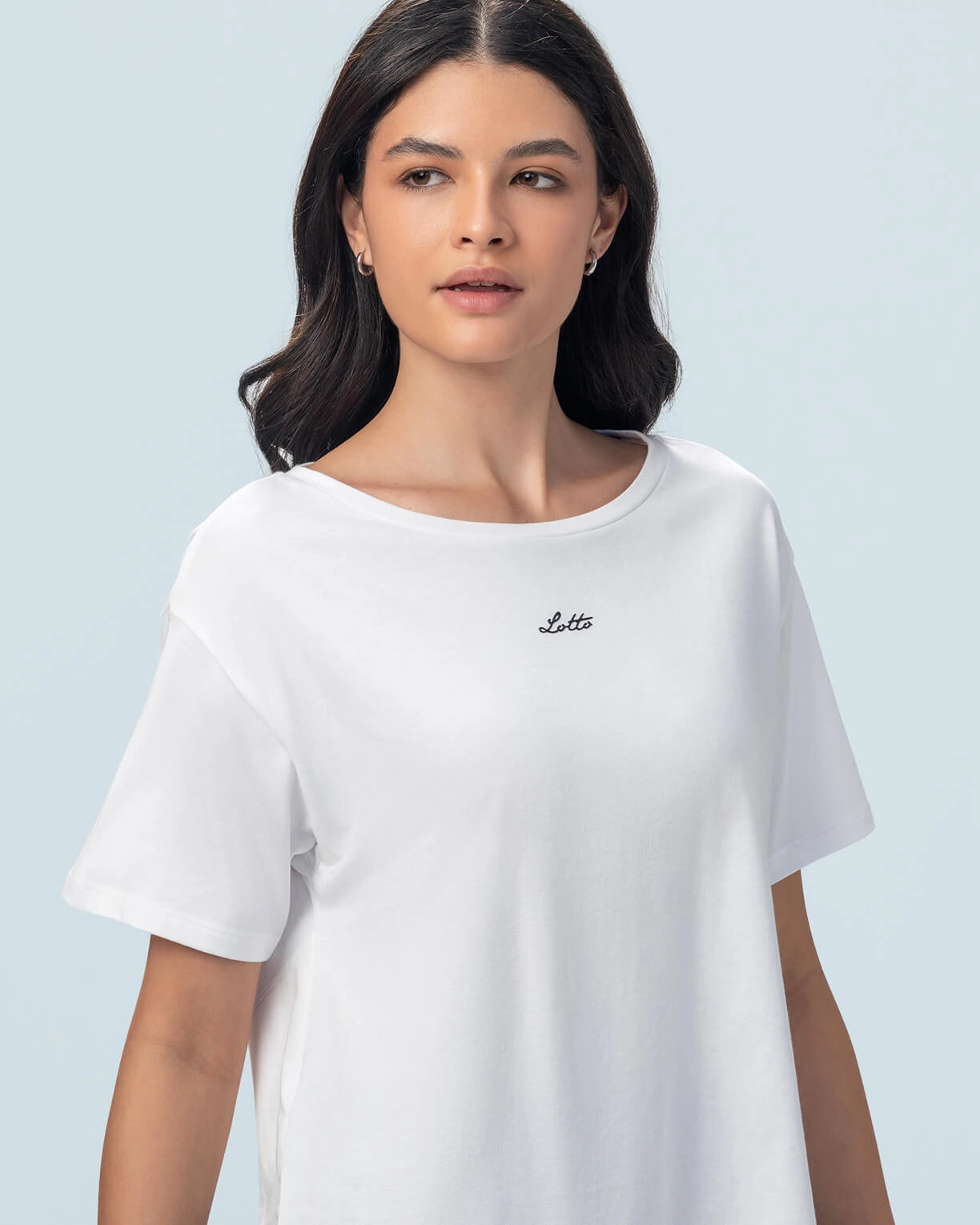 Street Play High Low Tee - Bright White