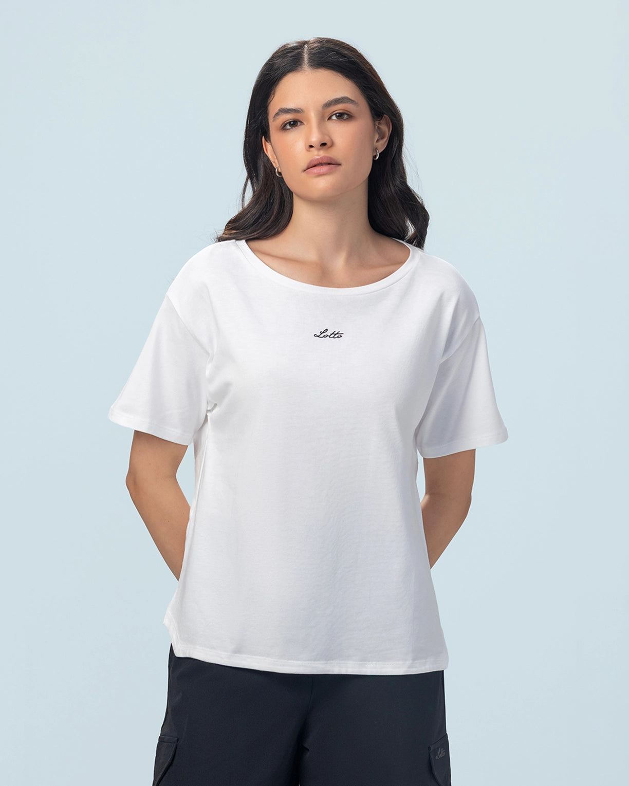 Street Play High Low Tee - Bright White