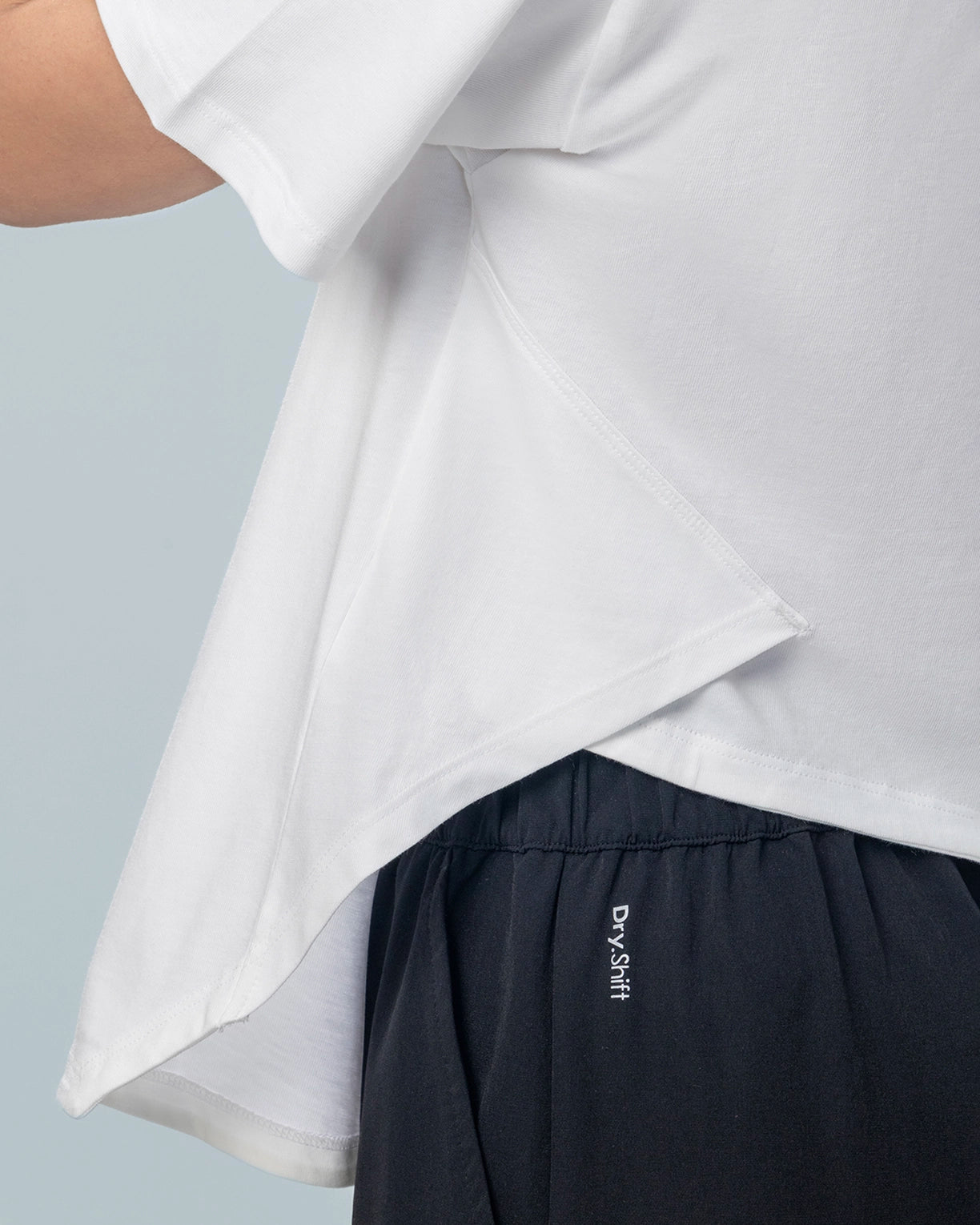 Street Play High Low Tee - Bright White