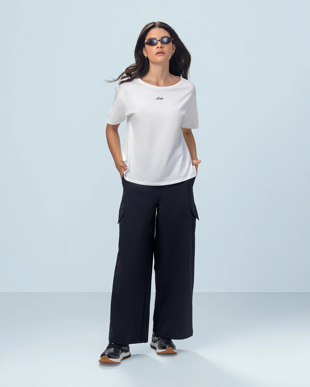 Street Play High Low Tee - Bright White