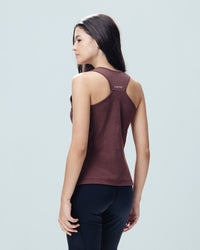 Women Lotto Play Performance Tank Top - French Roast Tops 1