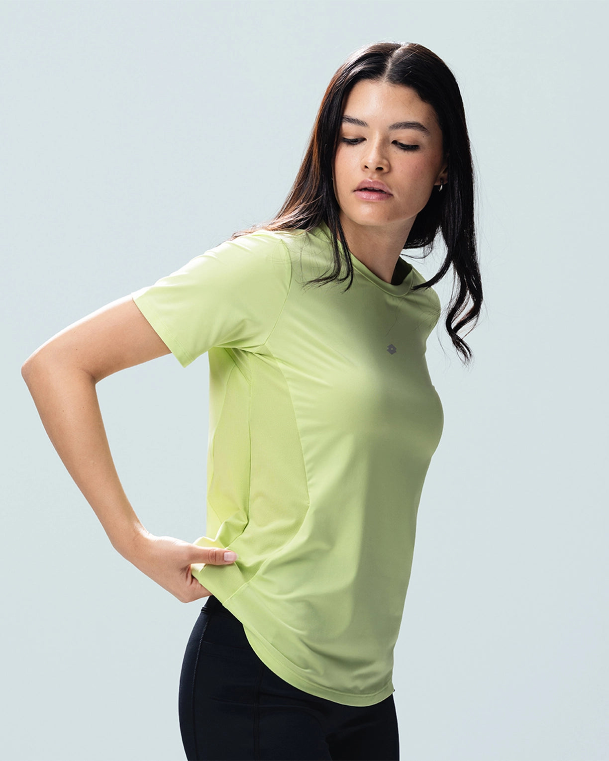 Play Performance Mesh Tee - Lettuce Green