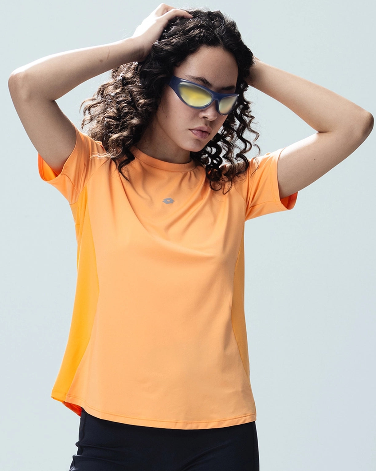 Play Performance Mesh Tee - Mock Orange