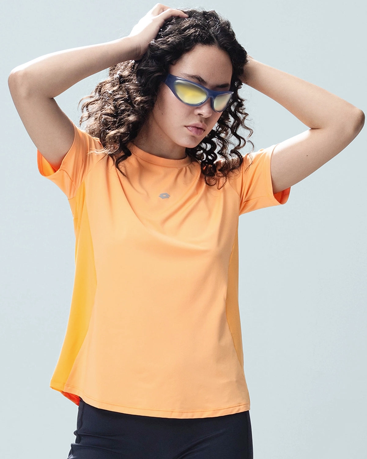 Play Performance Mesh Tee - Mock Orange