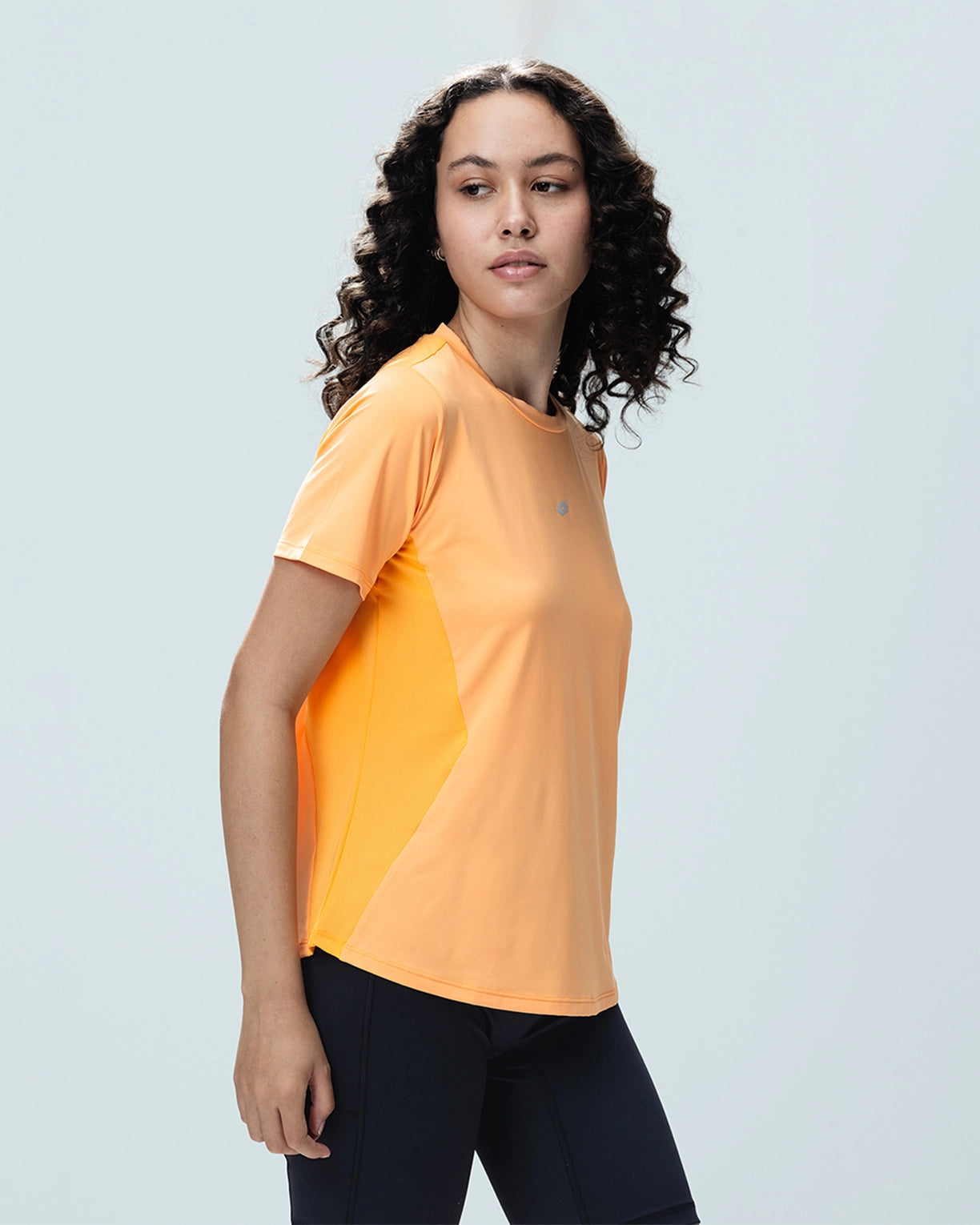 Play Performance Mesh Tee - Mock Orange