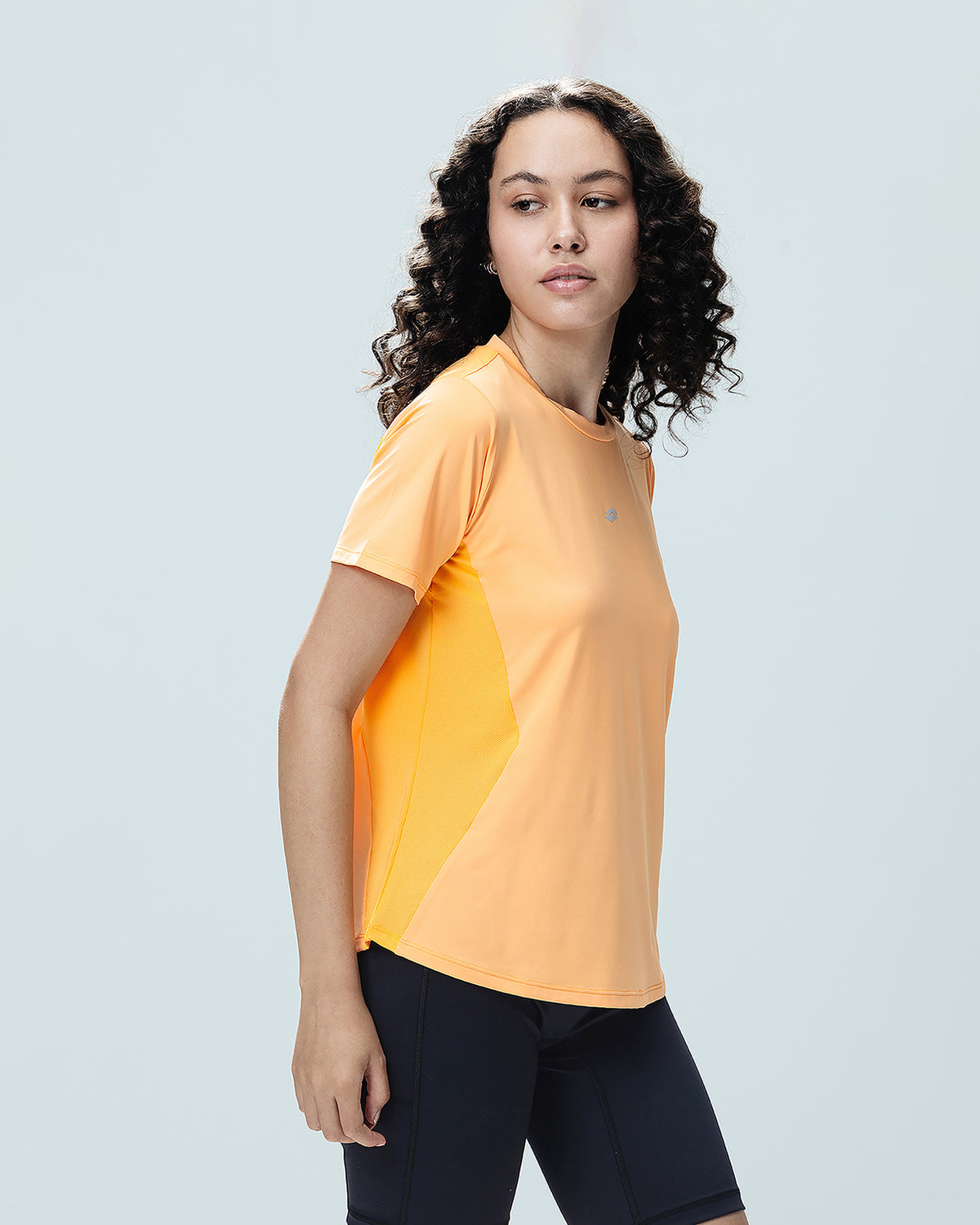 Play Performance Mesh Tee - Mock Orange