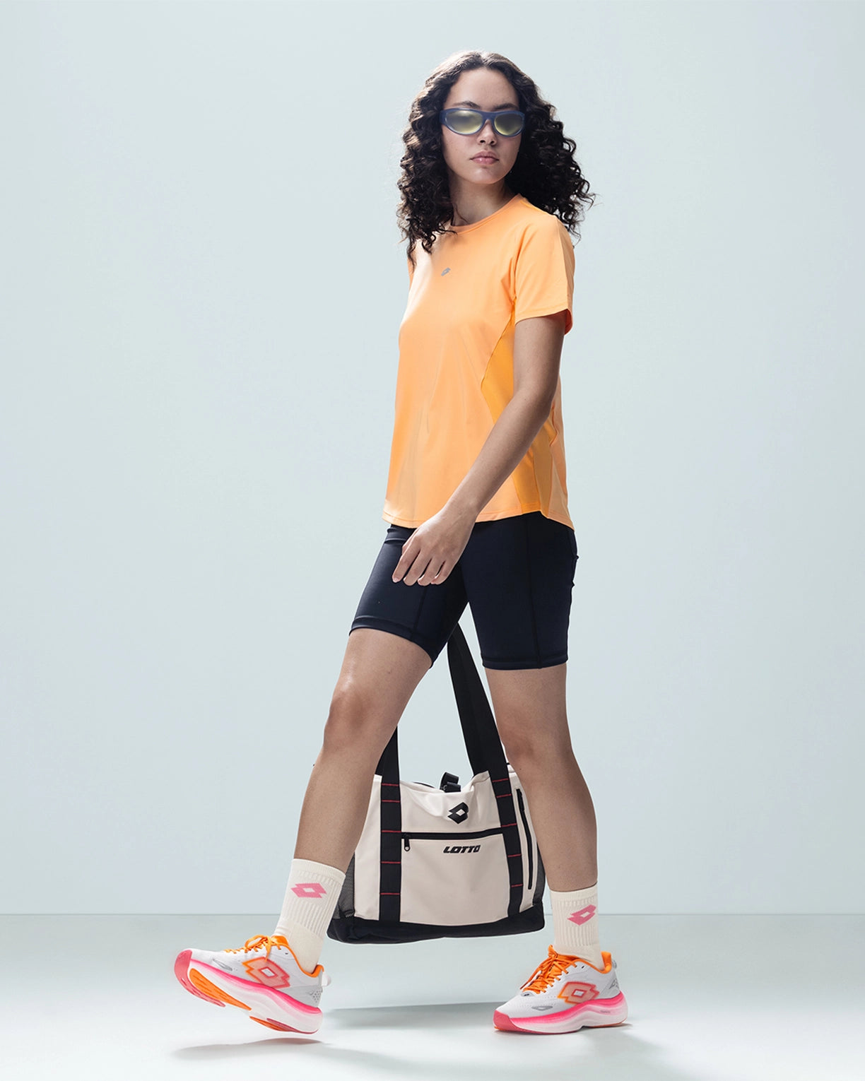 Play Performance Mesh Tee - Mock Orange