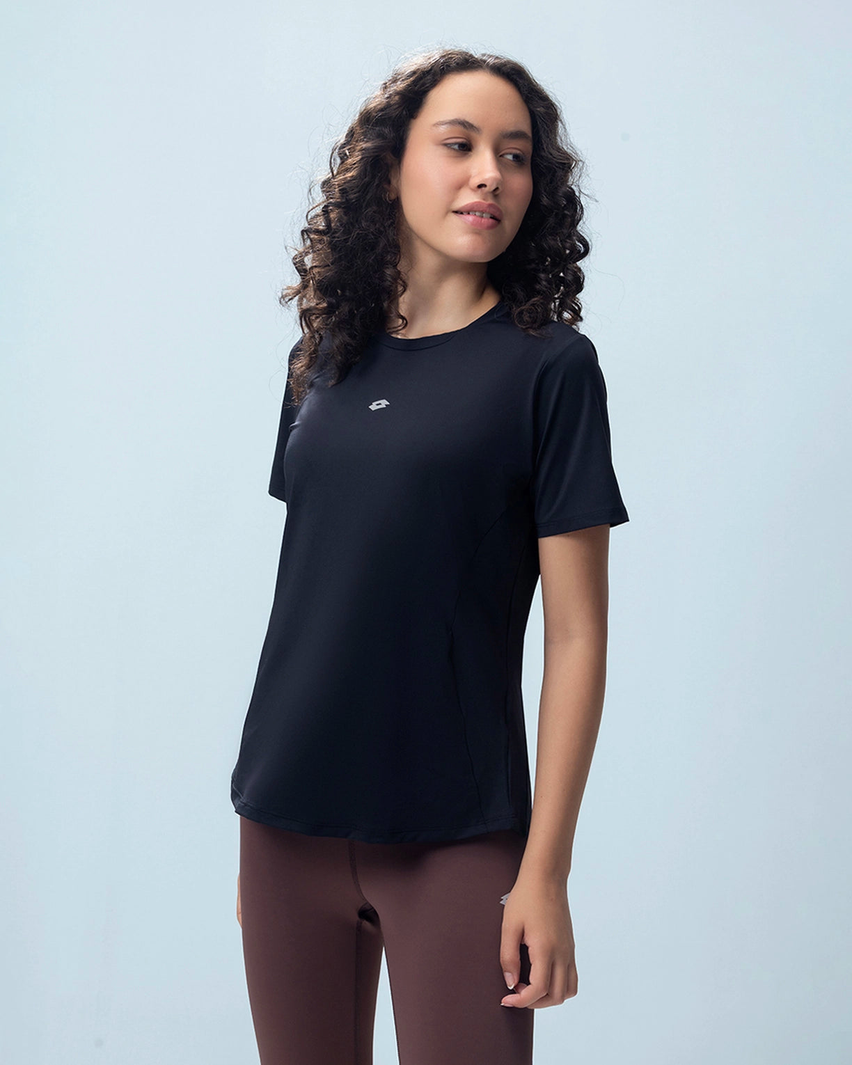 Women Lotto Play Performance Mesh Tee - Black Beauty T-shirts3