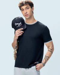 Men Lotto Courtline Tee - Black Beauty T-shirts