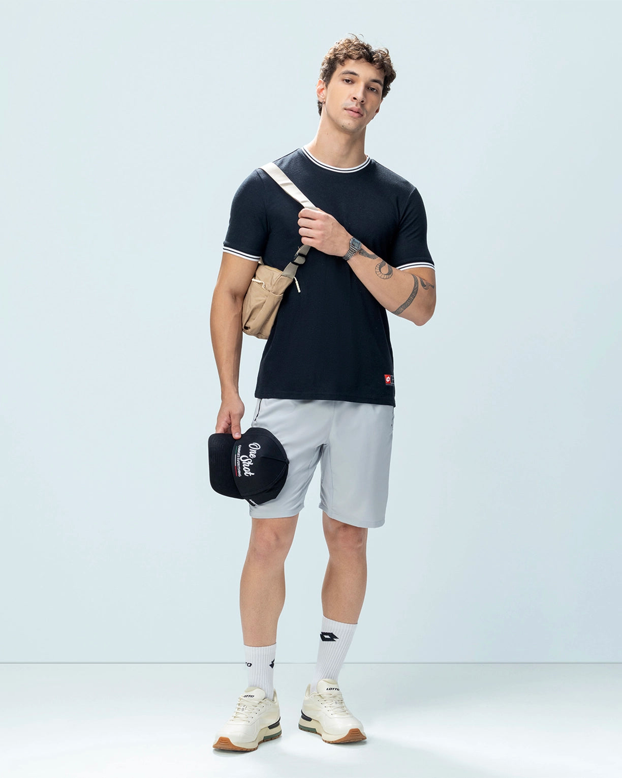 Courtline Tee - Black Beauty