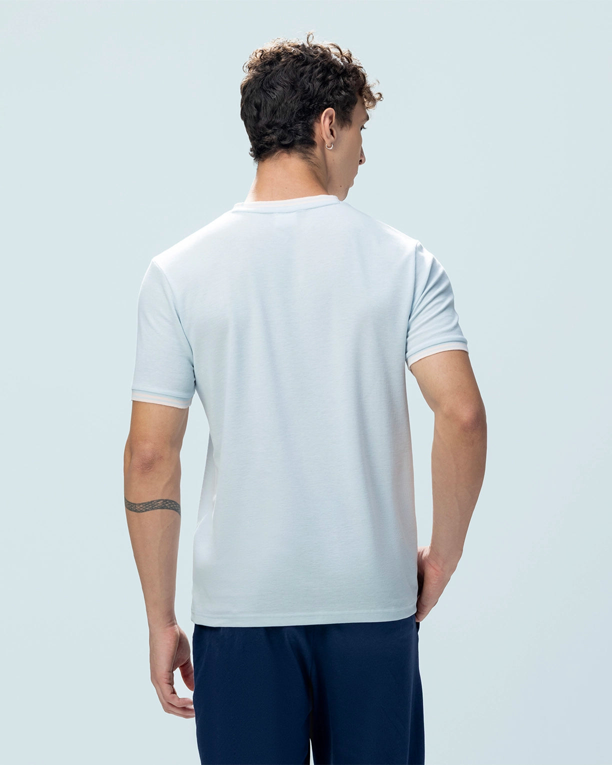 Courtline Tee - Ballad Blue