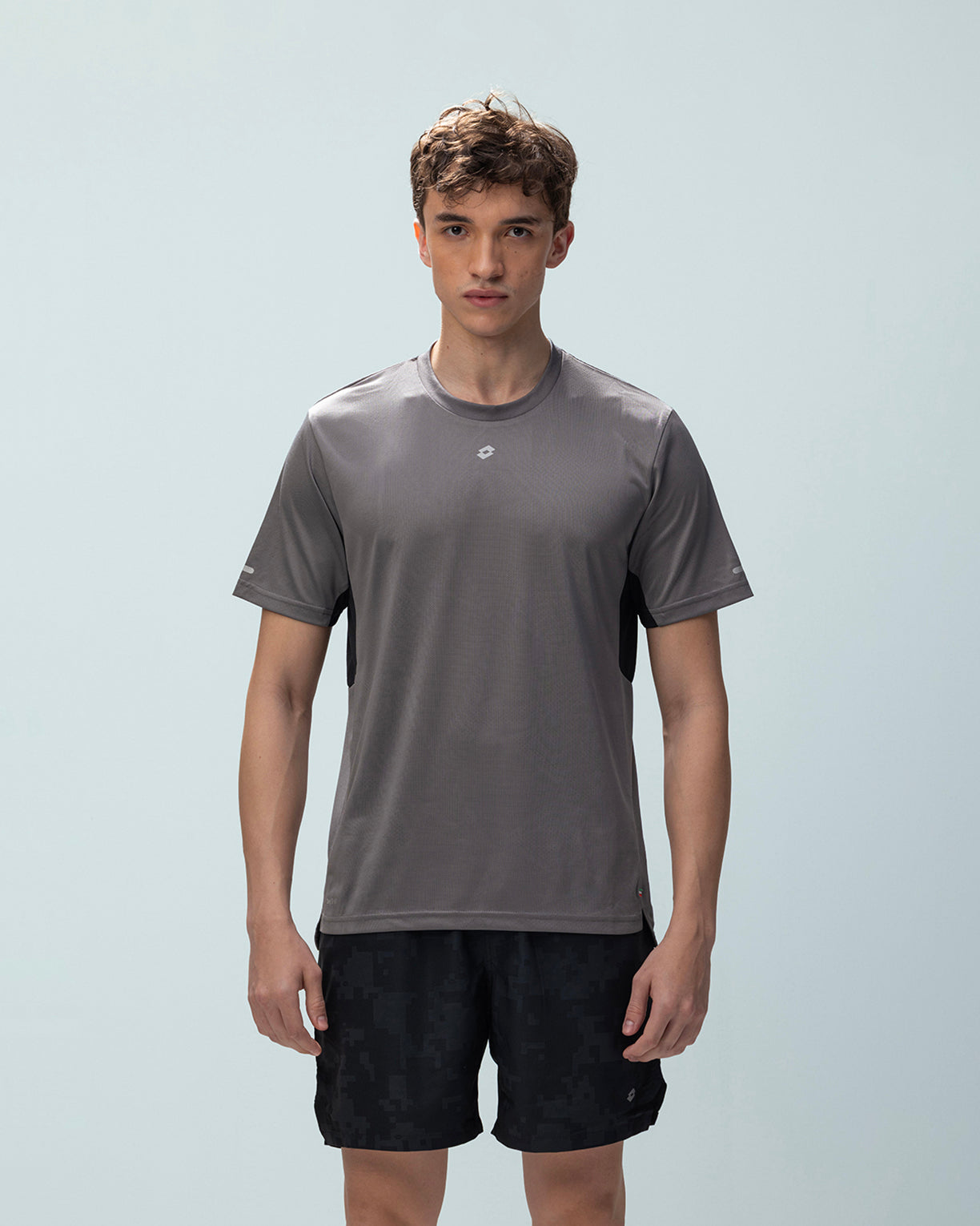 Men Lotto Play Tee - Steel Gray T-shirts0