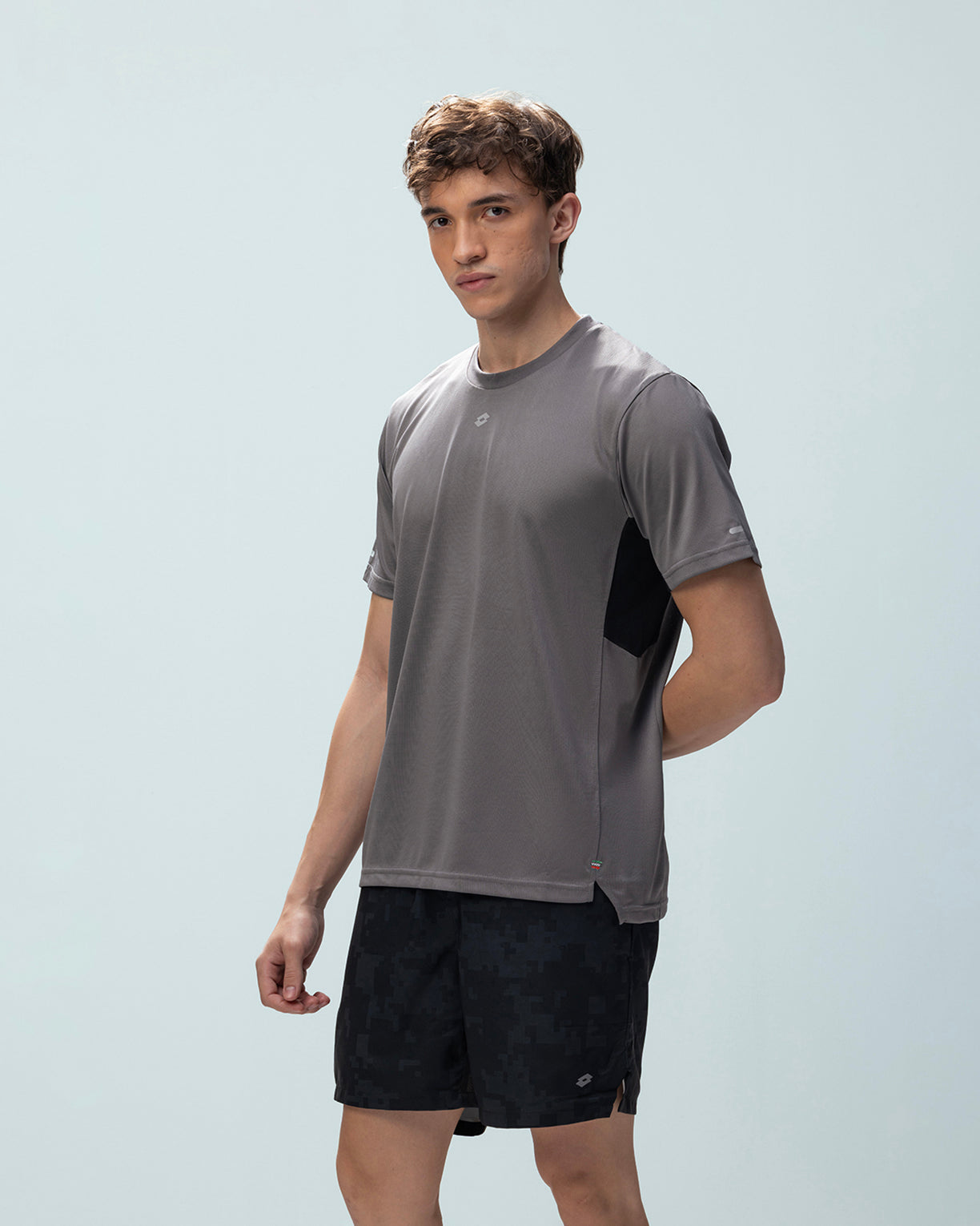 Men Lotto Play Tee - Steel Gray T-shirts2