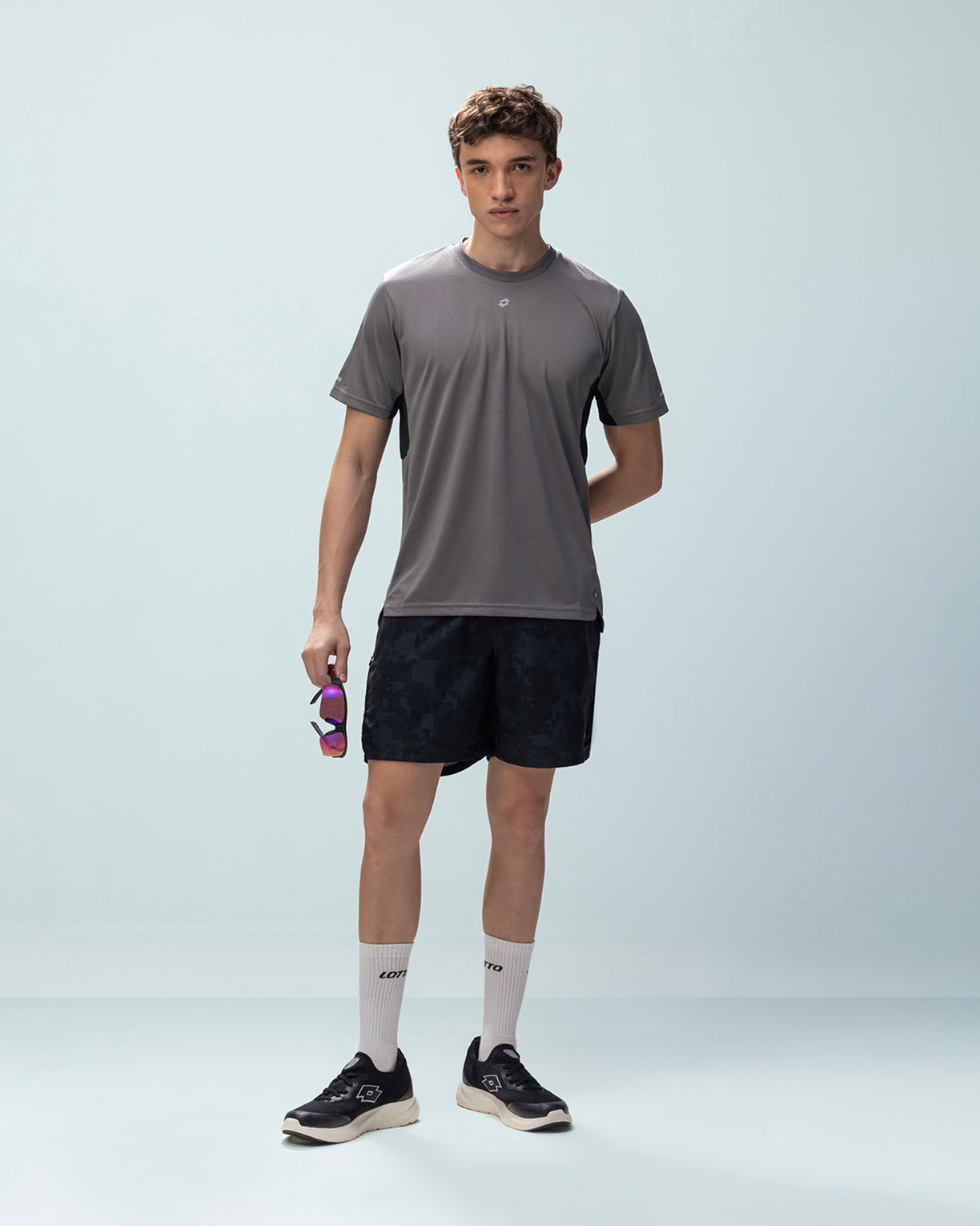 Men Lotto Play Tee - Steel Gray T-shirts7