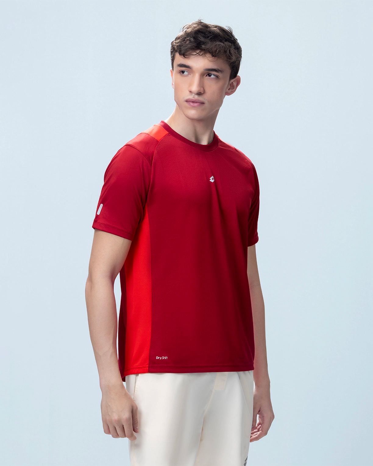 Play Power Tee - Red Dahlia