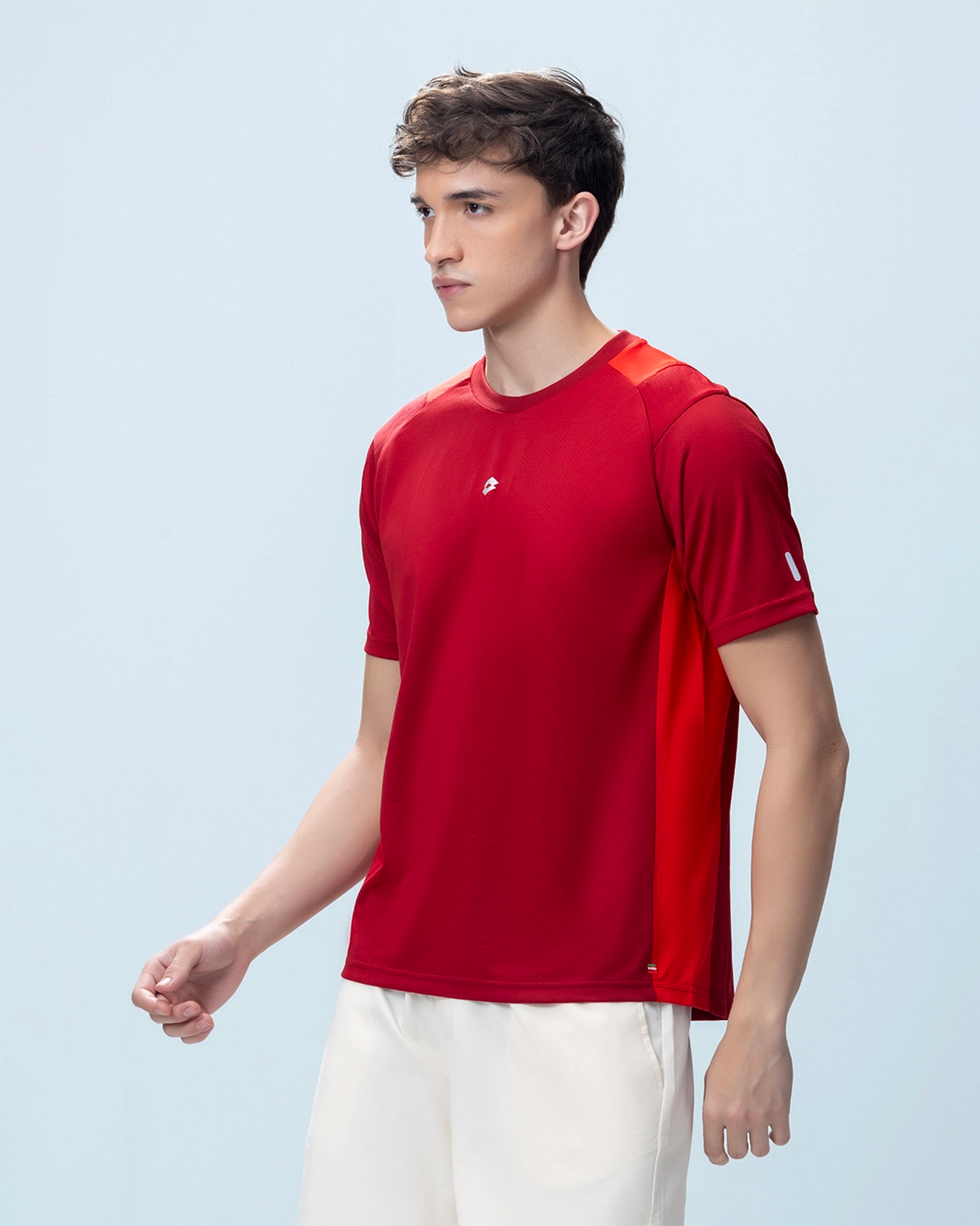 Play Power Tee - Red Dahlia