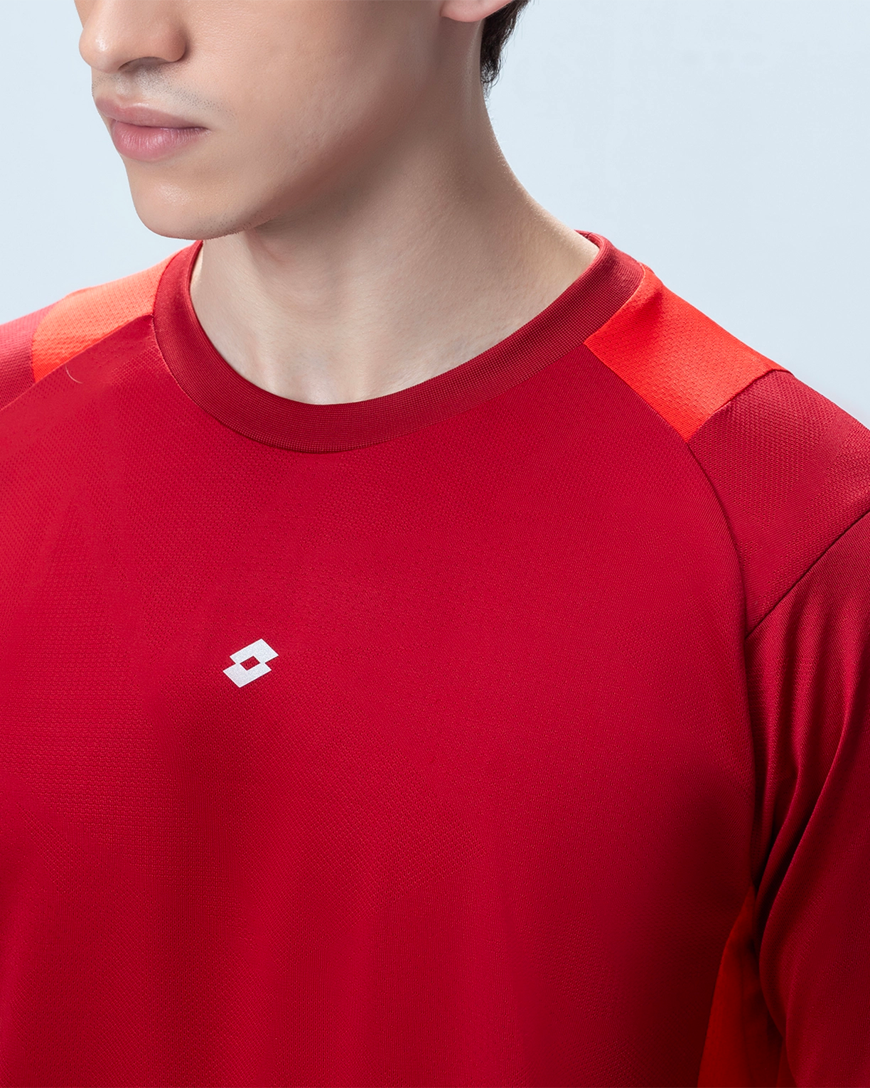 Play Power Tee - Red Dahlia