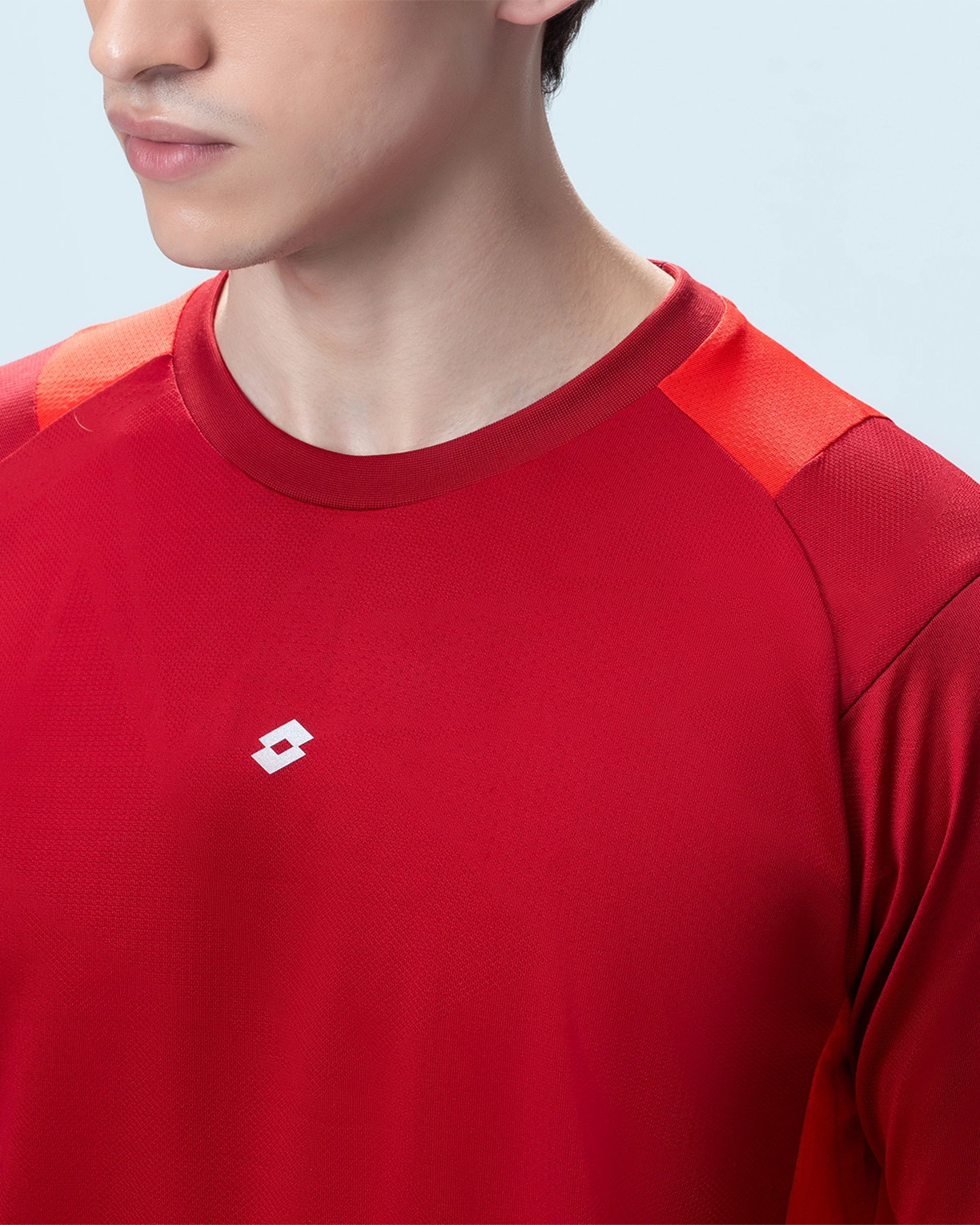 Play Power Tee - Red Dahlia