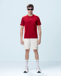 Men Lotto Play Power Tee - Red Dahlia T-shirts 1