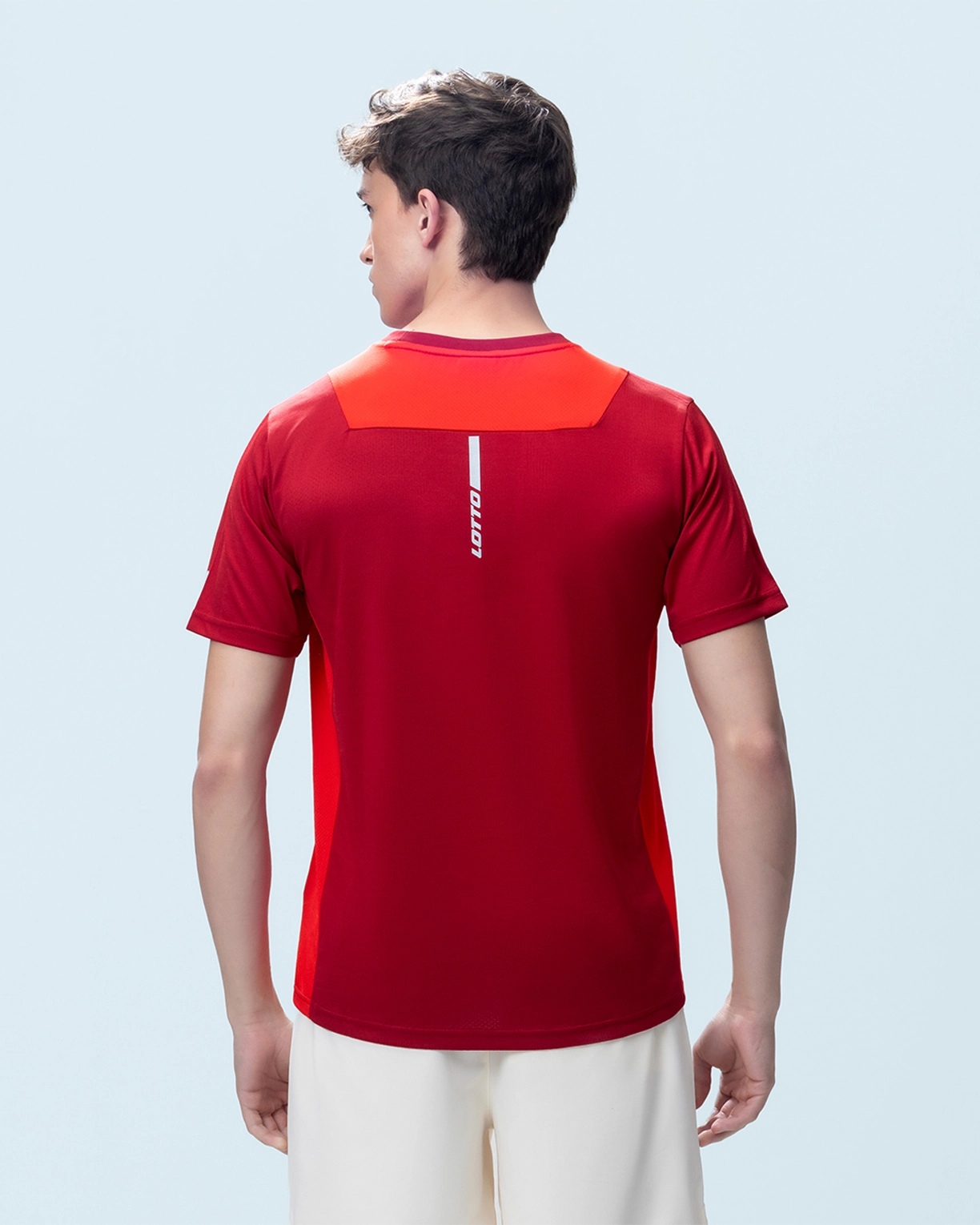 Play Power Tee - Red Dahlia