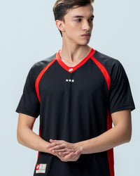 Men Lotto Kickoff Jersey Tee - Stretch Limo T-shirts