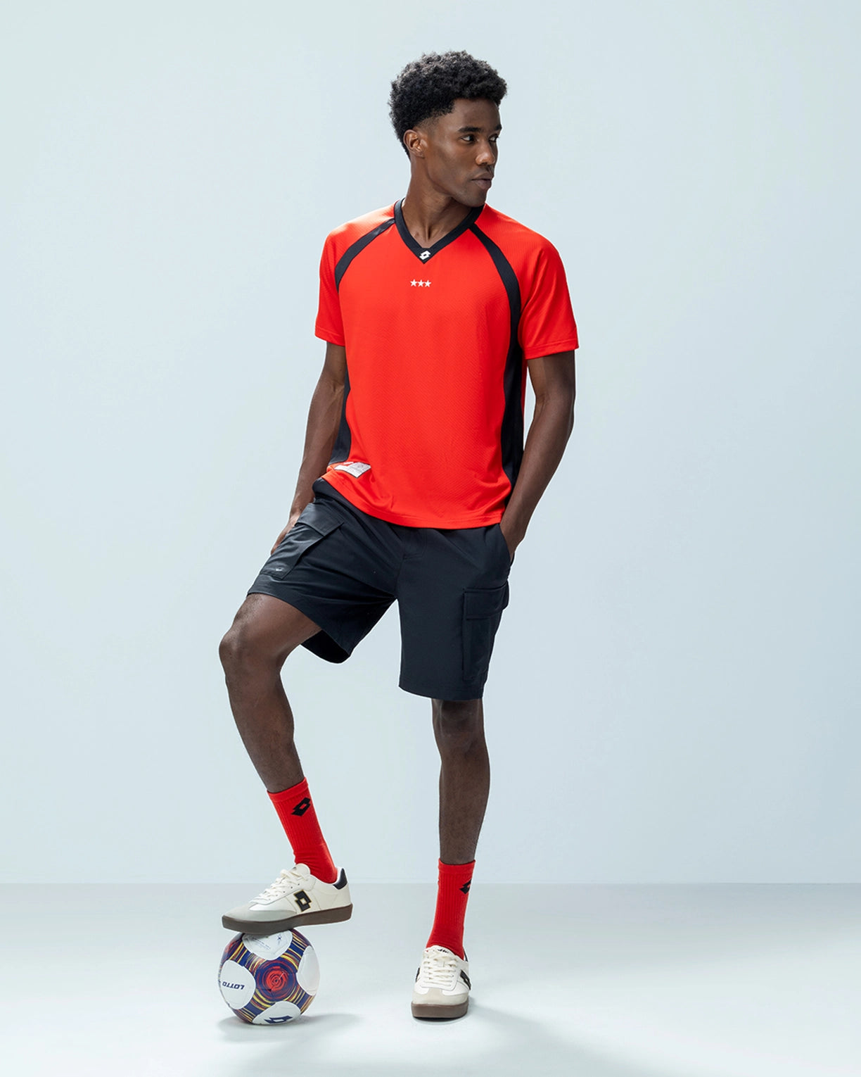 Kickoff Jersey Tee - High Risk Red
