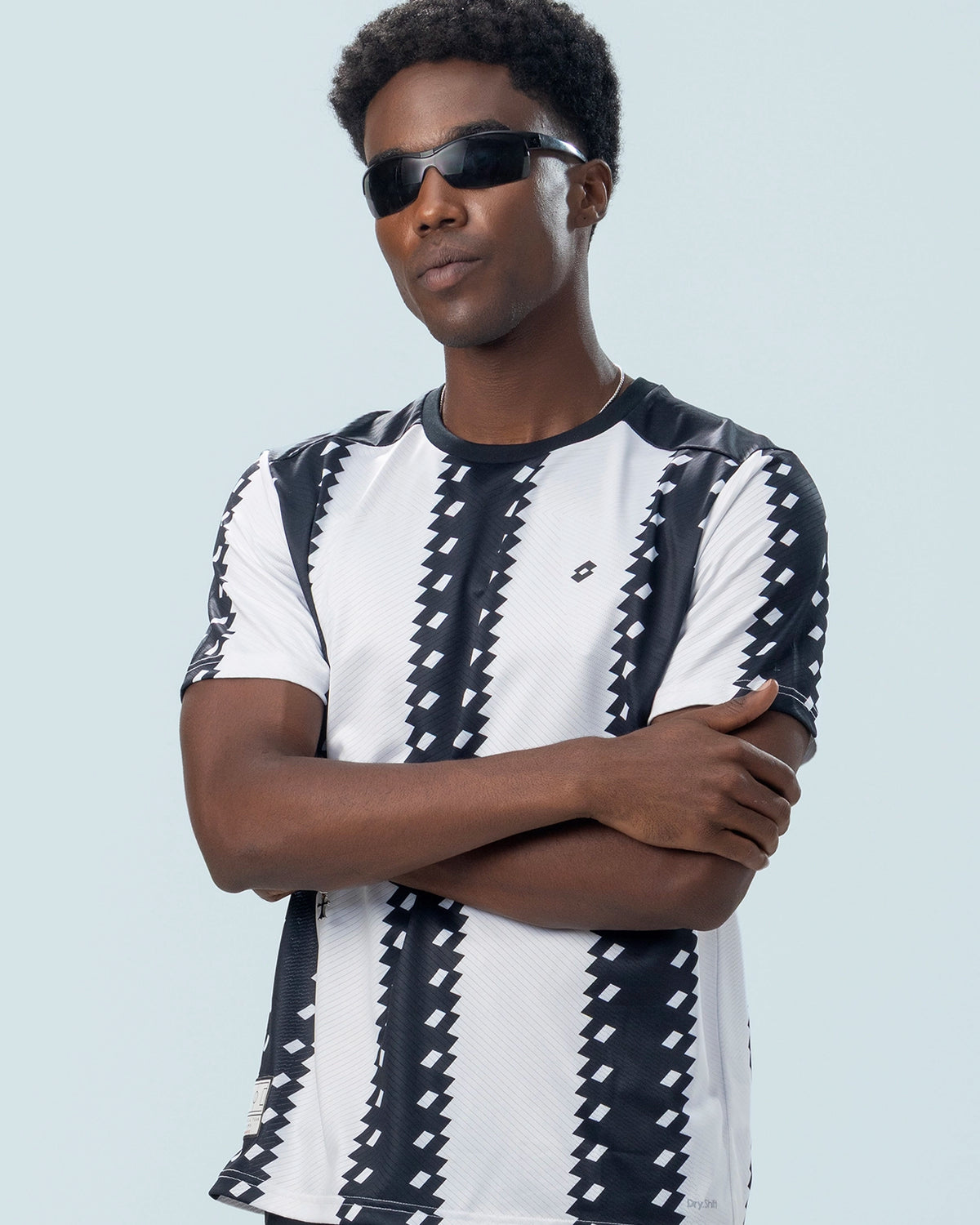 Kickoff Team Jersey - Black & White