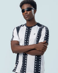 Men Lotto Kickoff Team Jersey - Black & White T-shirts