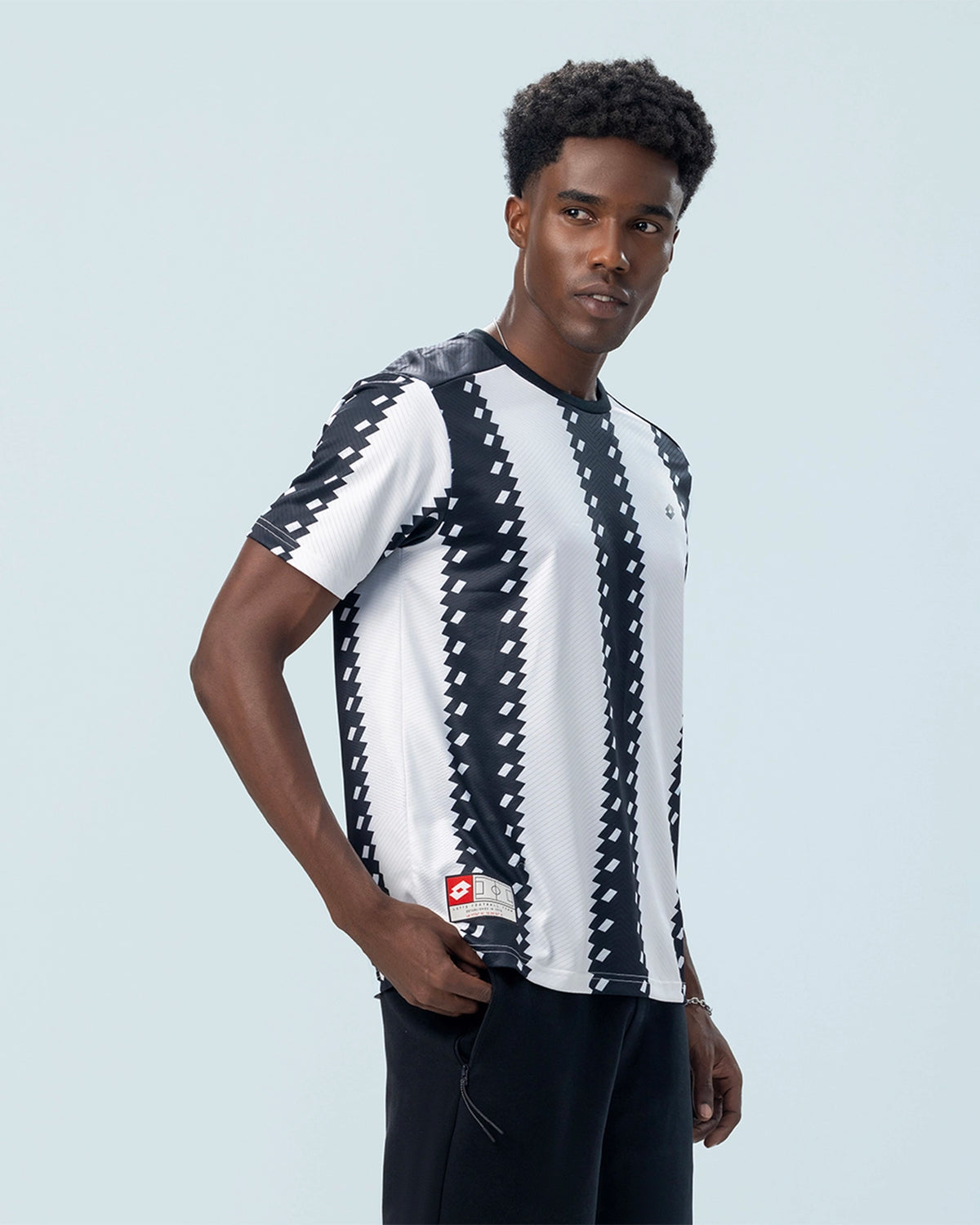 Kickoff Team Jersey - Black & White