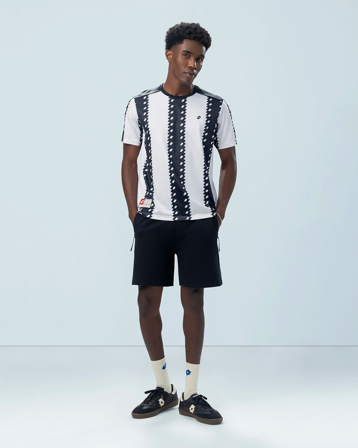 Kickoff Team Jersey - Black & White