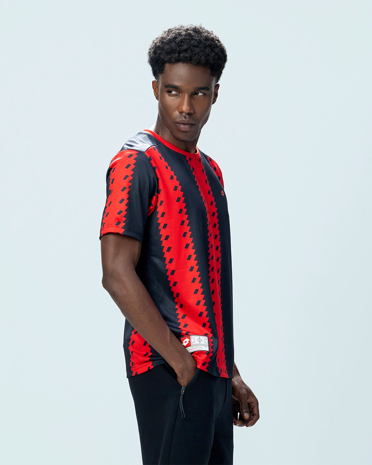 Kickoff Team Jersey - Black & Red