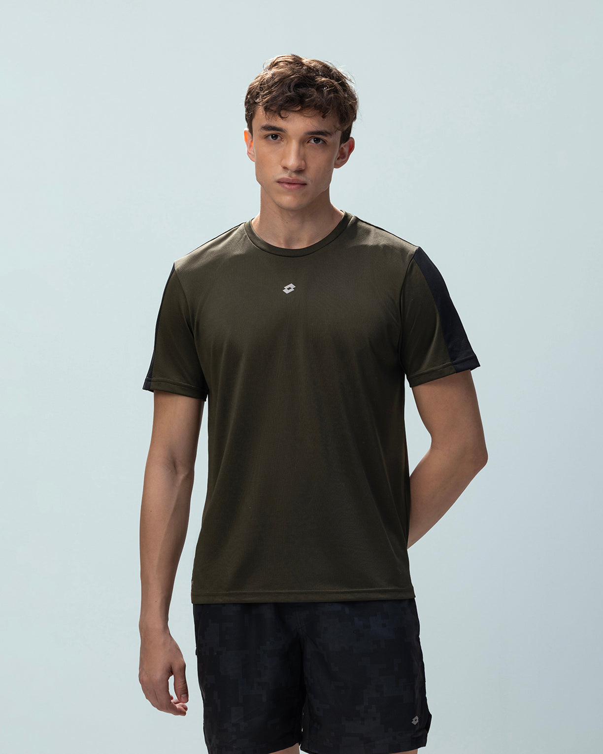 Men Lotto Play Training Tee - Forest Night T-shirts0