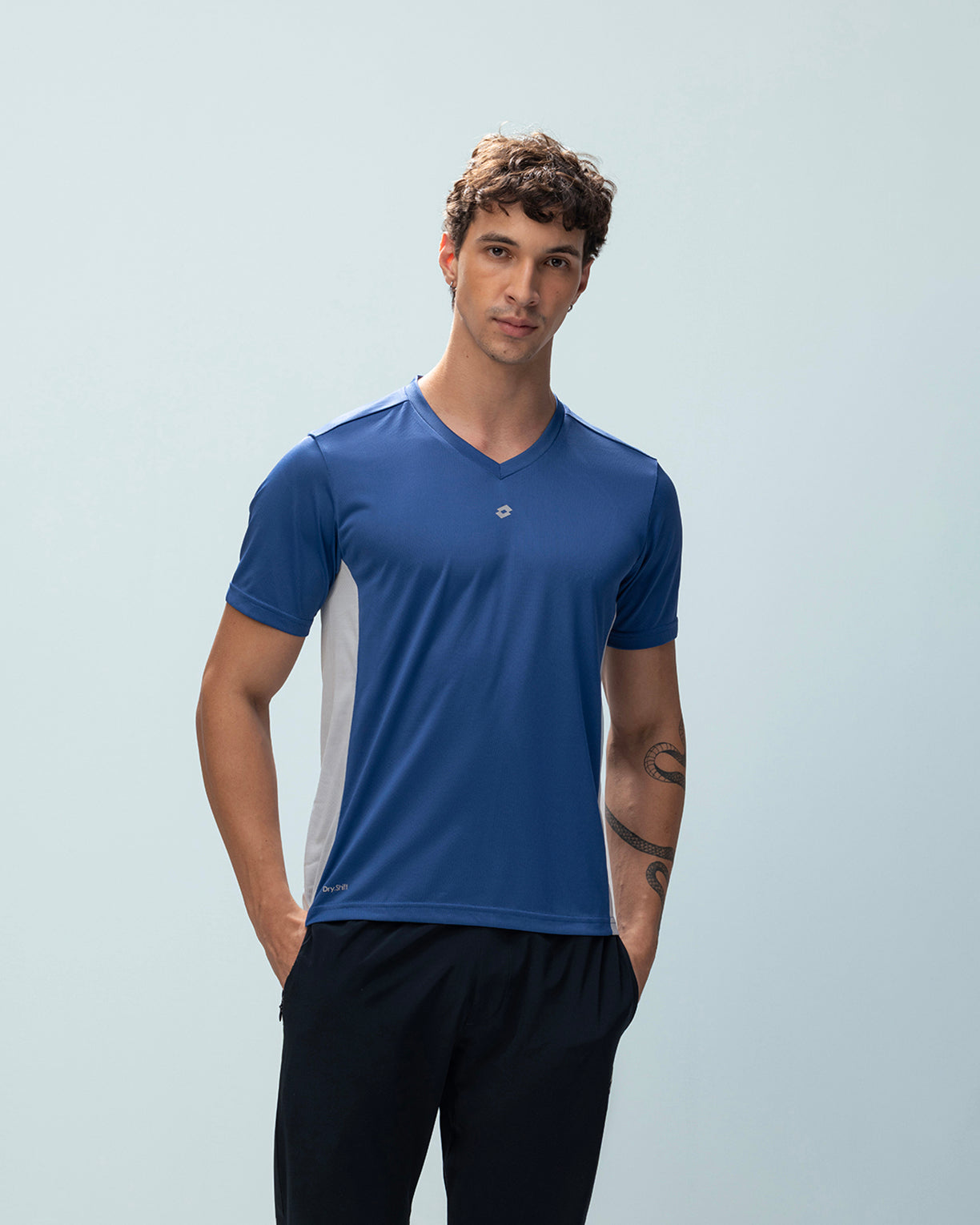 Men Lotto Play Team Tee - True Navy T-shirts0