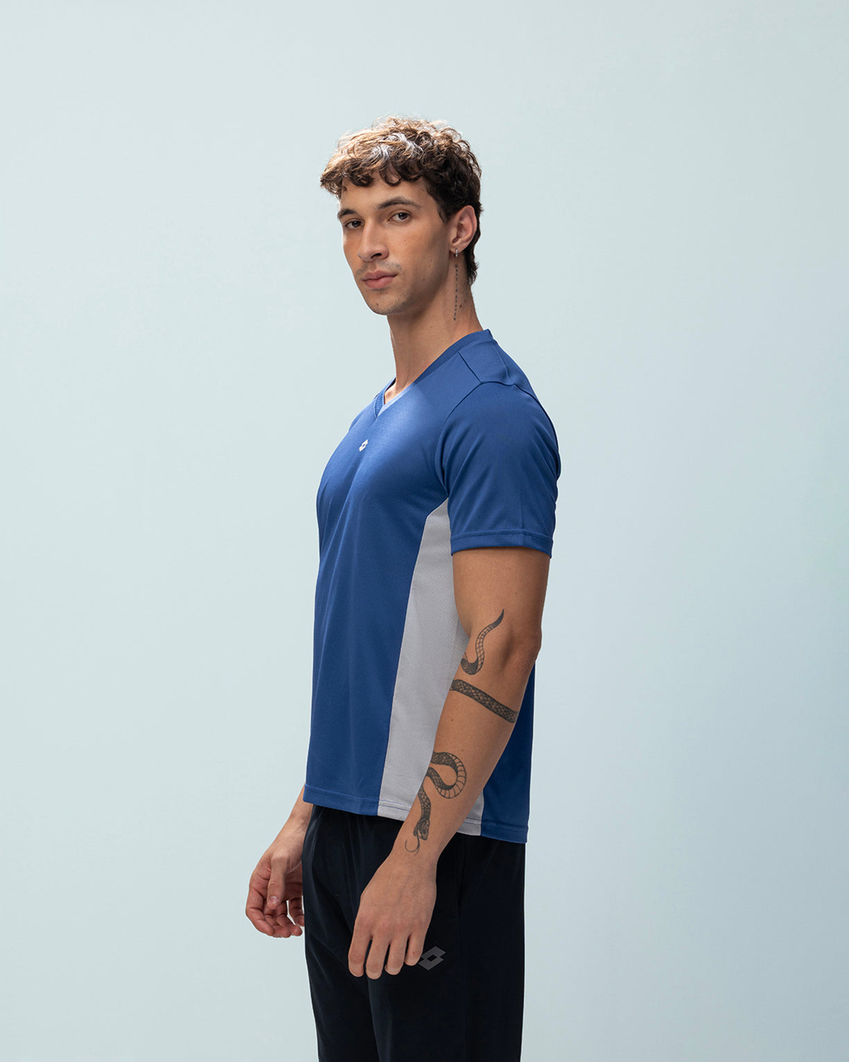Men Lotto Play Team Tee - True Navy T-shirts1