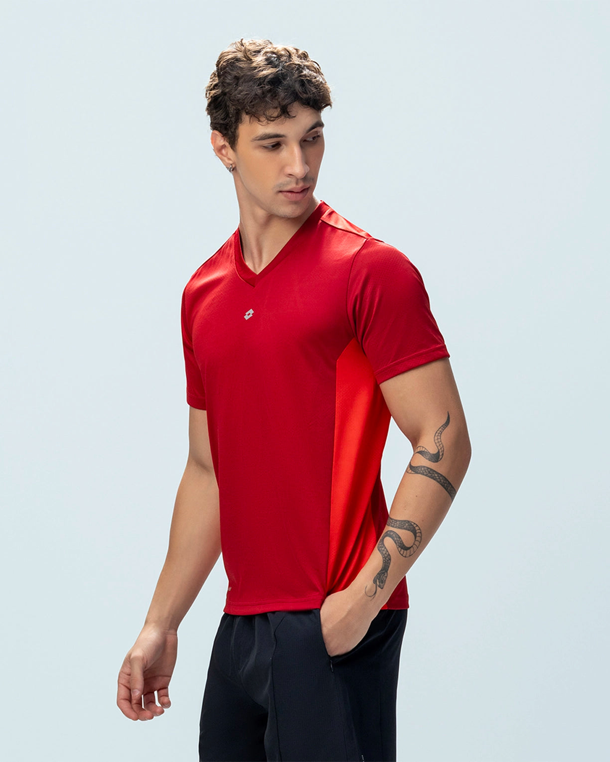 Play Team Tee - Red Dahlia