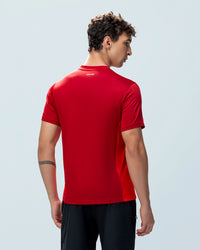 Men Lotto Play Team Tee - Red Dahlia T-shirts 1
