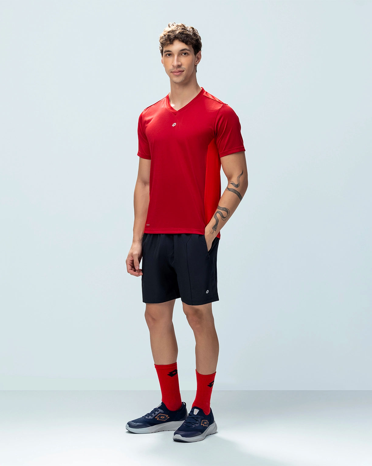 Play Team Tee - Red Dahlia