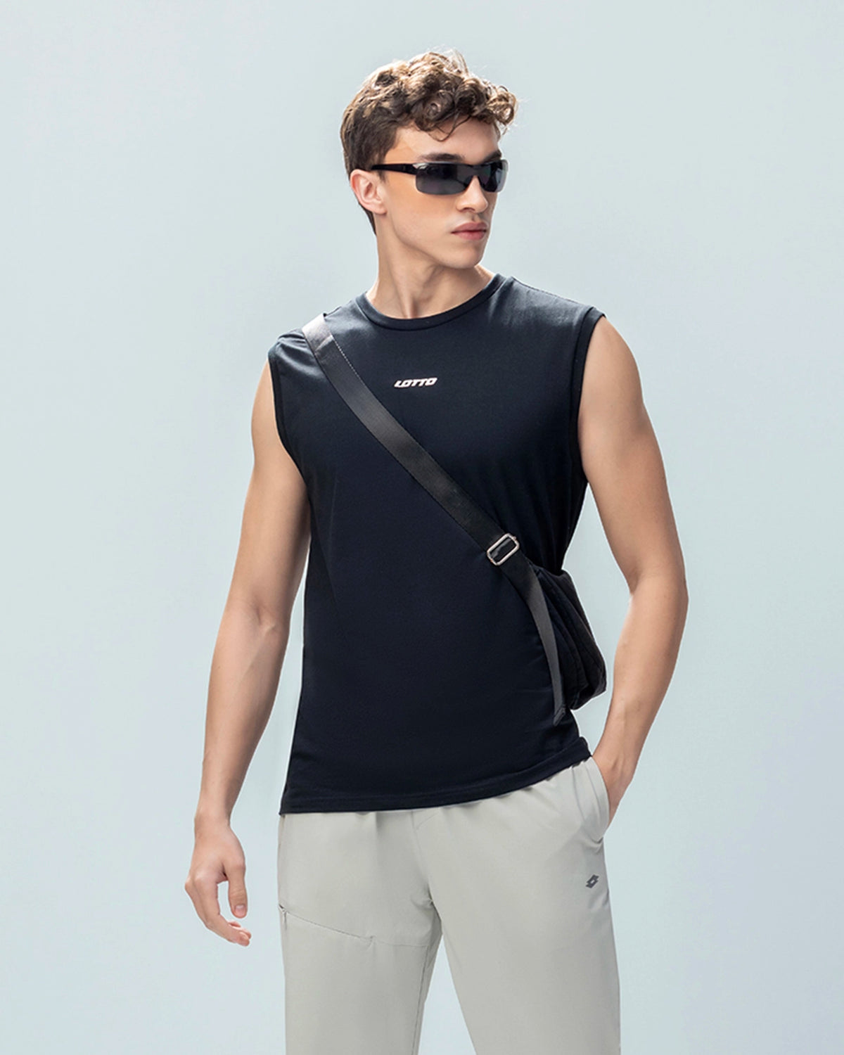 Lotto Tank Top - Black Beauty