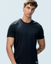 Men Lotto Lotto Patch Tee - Black Beauty T-shirts