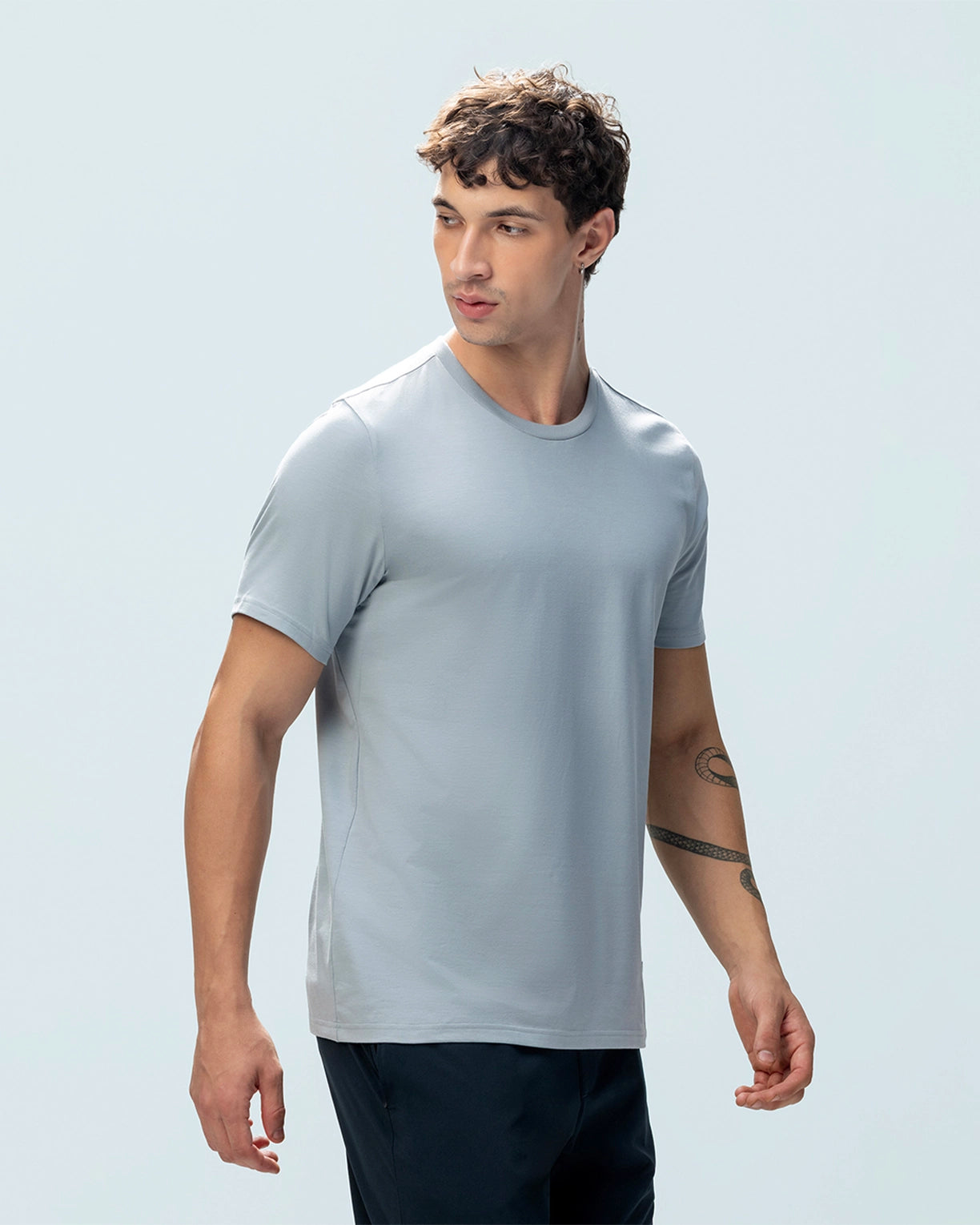 Patch Tee - Quarry